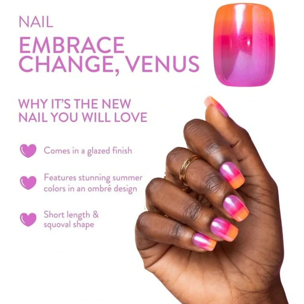 FINAL! Red Aspen Acrylic Nail Dashes - Embrace Change, Venus NIP SOLD OUT - Picture 4 of 8